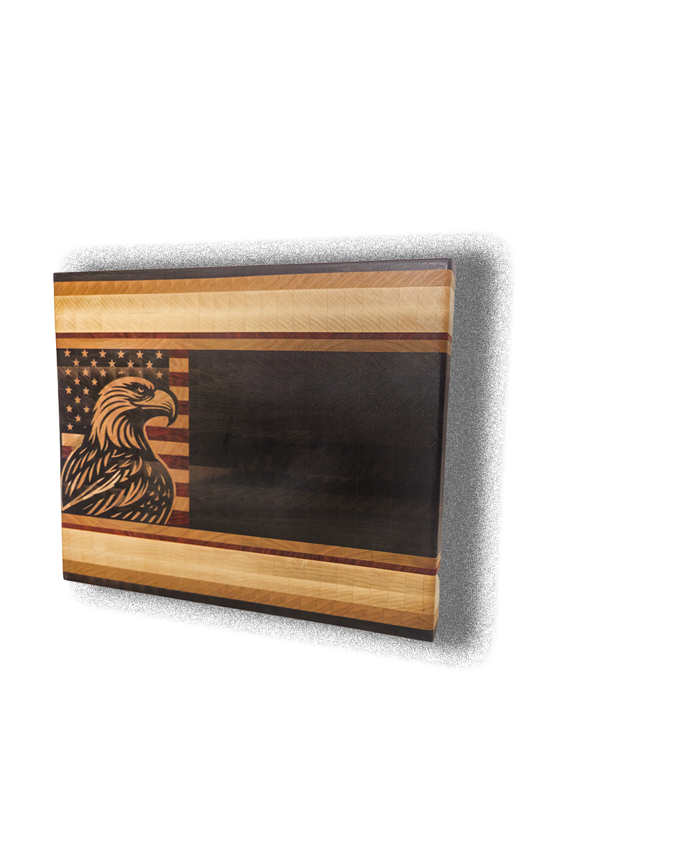 Cutting Board with bald eagle