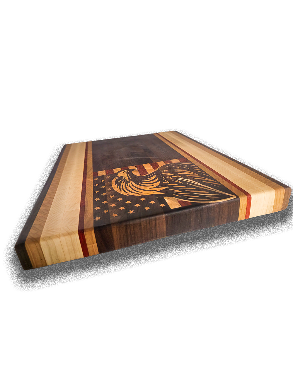  wooden board with eagle picture