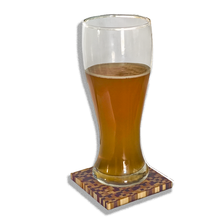 Chaotic pattern drink coaster