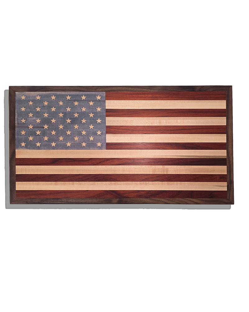 American Flag chopping Board
