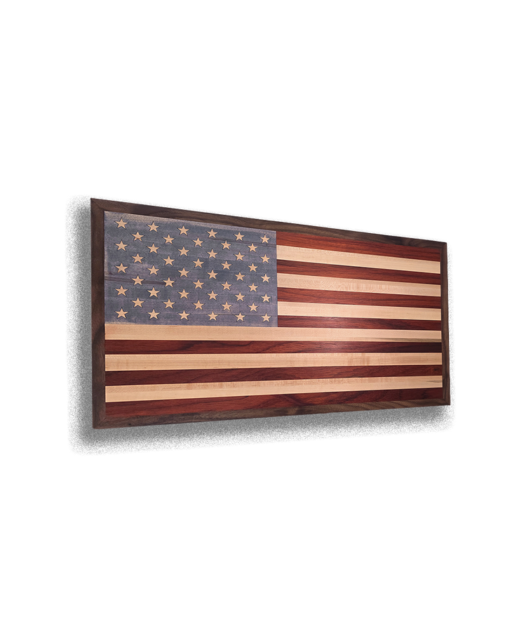 American Flag wood Board