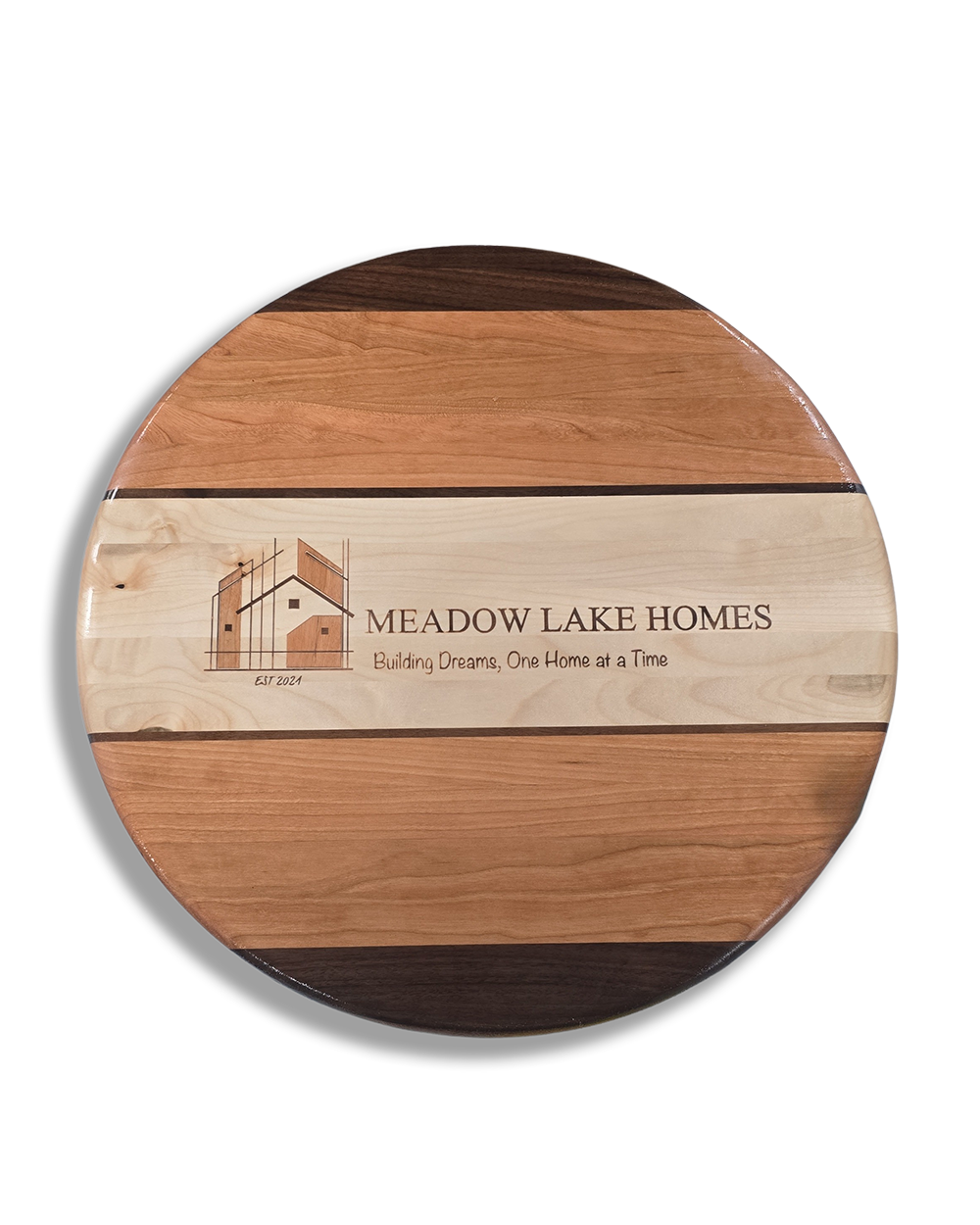 round wooden cutting boards