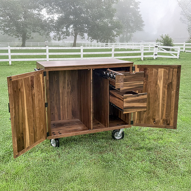 hard wood Tack trunk
